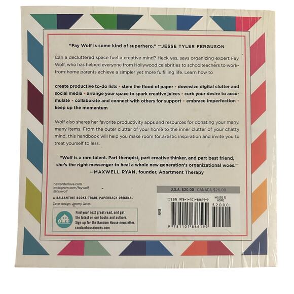 New Order : A Decluttering Handbook for Creative Folks Paperback - Picture 2 of 2